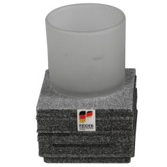 Glāzīte ''Brick'' pelēka