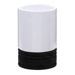 Glāzīte  Chic, melnbalta E