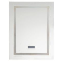 Spogulis Sissy XL ar LED apg.,apsildāms, 60xh80cm,Bluetooth