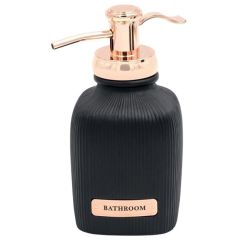 Ziepju dozators Kelsey, melns