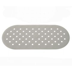 Paklājs vannai Action 36x80cm, pelēks