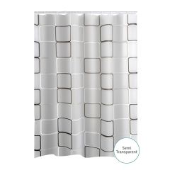 Dušas aizkars  Modern Retro  180x200 cm, vinils