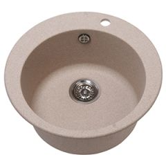 Izlietne Franke ,51 cm,apaļa,bēša