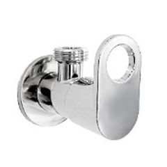 Stūra ventilis 1/2x1/2, hroms