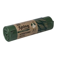 Atkritumu maisi LD 200L (82x125cm), 5gab., zaļi-melns Spino