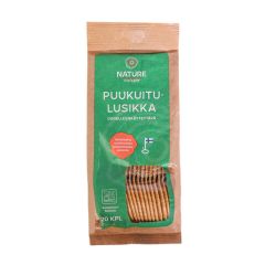 Kokšķiedras karotes 17cm, atkārtoti lietojamas 20 gab./pac.