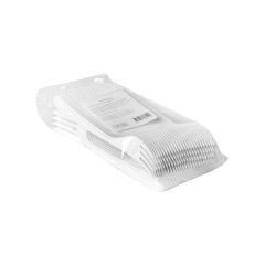 Daudzreiz liet. Dakšas 18cm baltas 50gab.