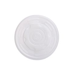 Vāki zupas konteinerim CPLA d115mm Balti 25gab.