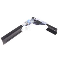 Tehno-konsole, melna, 290-450x290x49