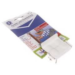 Logu un durvju drošinātājs 16-25mm balts