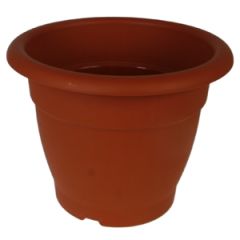 Puķu pods plastm.g.brūns 40cm