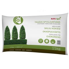 Mēslojums skuju kokiem 15kg