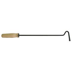 Krāsns kruķis ar koka rokturi 500x6mm