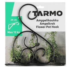 Sienas āķis laternām, metāla