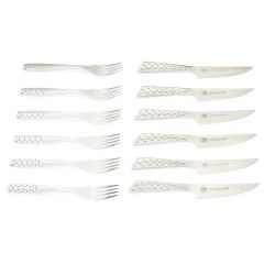 Steika galda piederumu komplekts Weber Deluxe, ner.tēr.