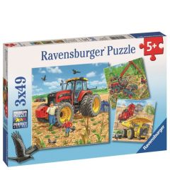 Puzle 3x49 Lielas mašīnas