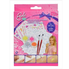 Radošais kompl. Mirdzoši tetovējumi Glitter Tatoos