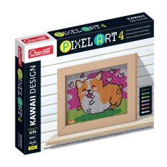 Rokdarbi Quercetti Pixel Art 4 Kawaii Corgi