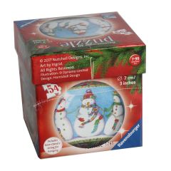 Puzle apaļa 54 ziemassvētku