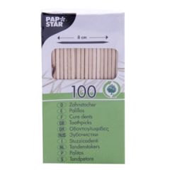 Kanape kociņi zobu bakstāmie100gab.