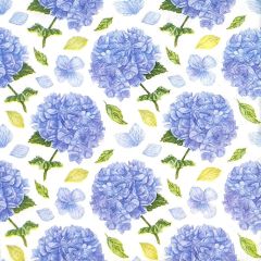Salvetes 33x33cm rhythmic hydrangea