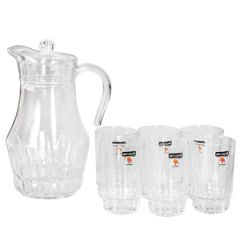 Sulas krūze1.8l+6glāzes 270ml Luminarc Lancier