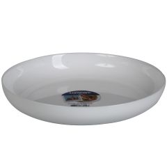 Šķīvis Friends Time dziļais, balts 25cm