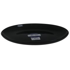 Šķīvis Diwali ovāls, melns 25x33cm