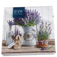Salvetes Lavander 25x25cm