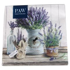 Salvetes Lavander 33x33cm