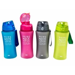 Pudele sporta plastmasas 480ml 4-krāsas