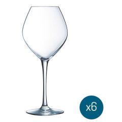 Glāzes baltvīna 470ml 6gab.