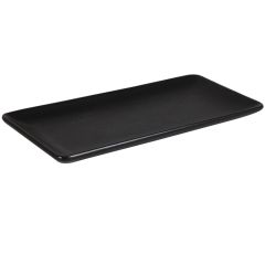 Šķīvis servēšanai Jap 28x13.5cm melns