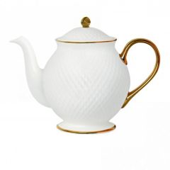 Tējkanna E CLAT balta ar zeltu 1l