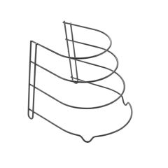 Plaukts virtuves Lava Canoyon, pannu 23x27x23cm, melns plast