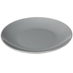 Šķīvis Alfa deserta, pelēks 21cm