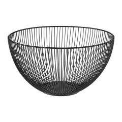 Grozs augļiem Ambition 24cm, melns, metāls