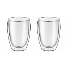 Glāžu komplekts Mia 2gab. 350ml dubultsienu