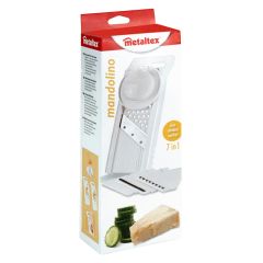 Rīve Mandolino 12x7x33cm, ar 4 asmeņiem, plastmasa/ner.tēr.