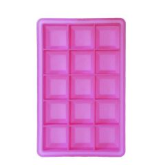 Forma ledus saldēšanai Kubiņi 3x3cm silikona violets
