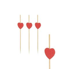 Kanape kociņi Bambusa Sirsniņas 7cm, 40gab.