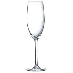 Glāzes šampanieša Manades 240ml kristalīns 4gab.