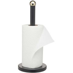 Papīra dvieļu turētājs Masterclass melns nerūs.tēr.