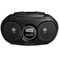 Magnetola Philips CD, melna