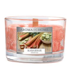 Svece arom. Aroma Unique 115g, Rabarbar