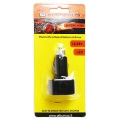 Voltmetrs automašīnai, digit.12-24 V