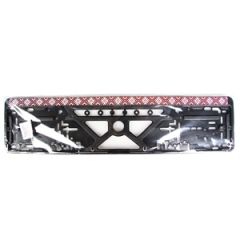 Auto numura turētājs plastm.melns ar tautisku rakstu