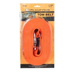 Buksēšanas trose plakana ar āķiem 10T, 6m