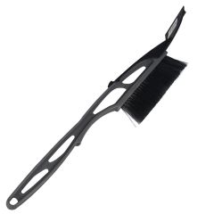 Sniega birste ar ledus skrāpi un gumiju