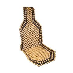 Sēdekļu uzlika no koka brumbiņām